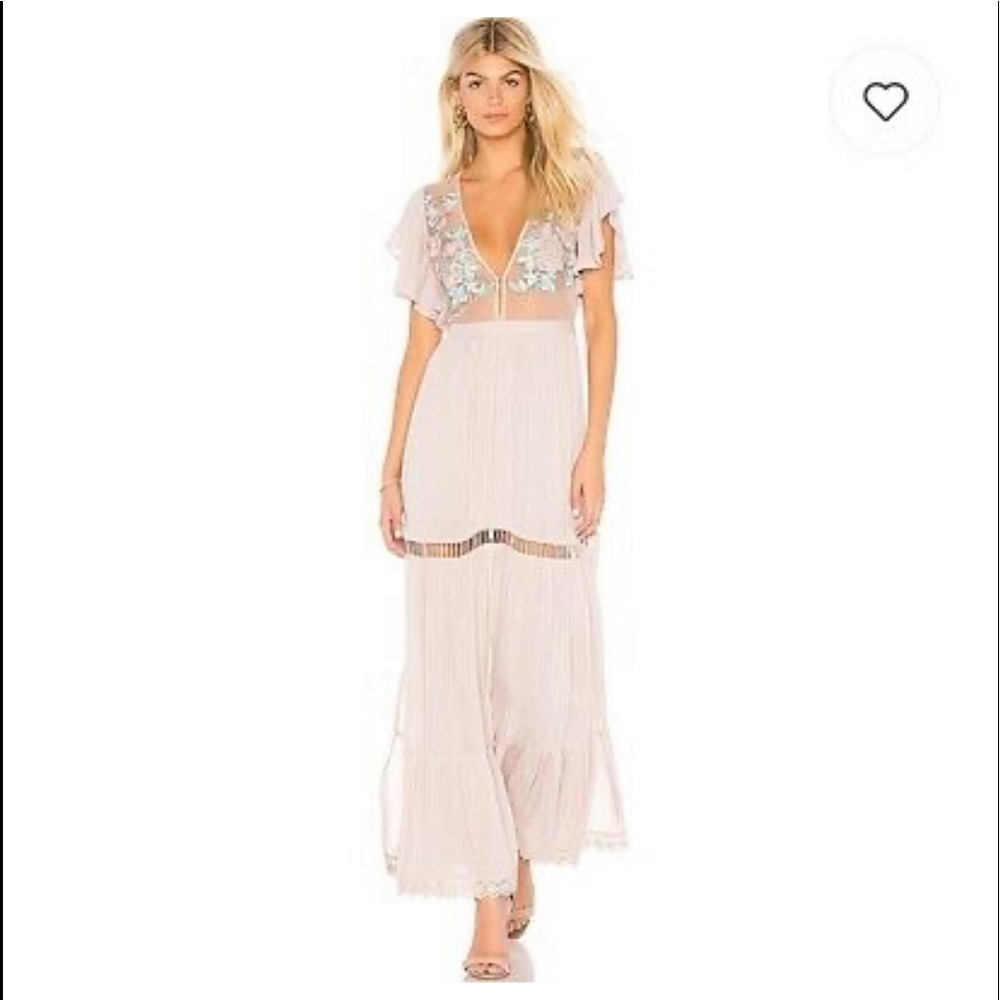 Cleobella Mauve Maxi Dress